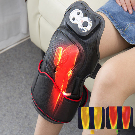 Electric Heating Knee Pad Massager for Joint Therapy