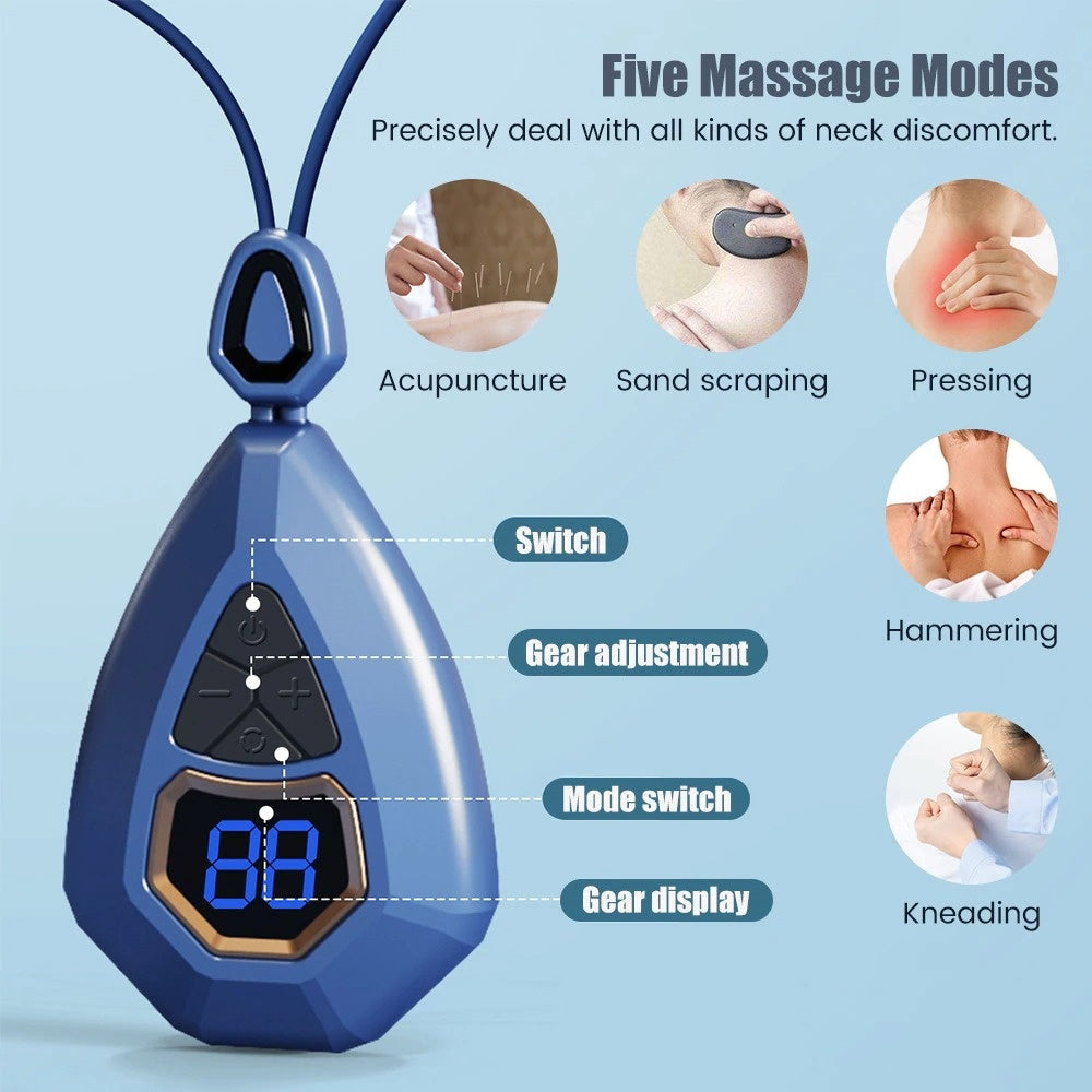 Smart Heating EMS Neck Massager