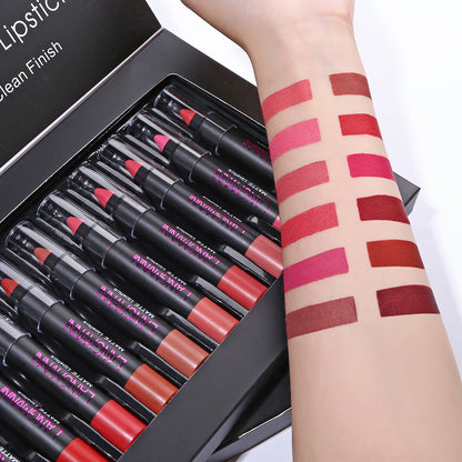 Non-Stick Cup Matte Lipstick & Lip Gloss Set