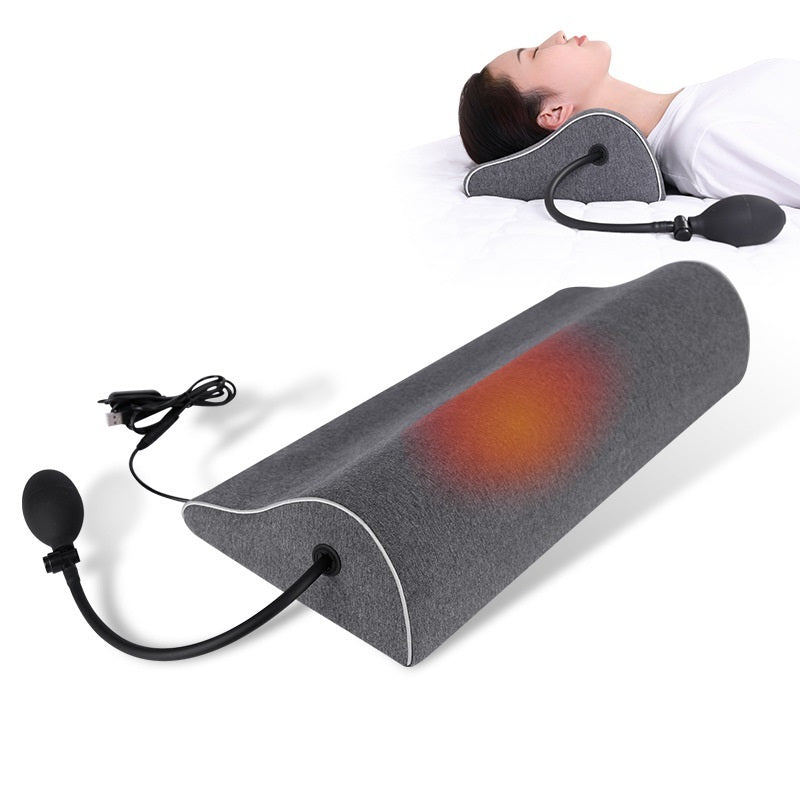 Spine Memory Foam Pillow with USB Heat