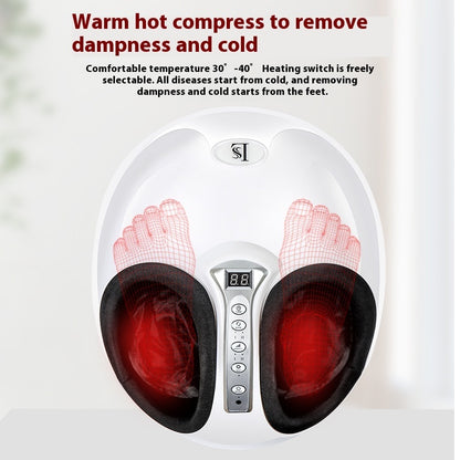 Egg-Shaped 3D Foot Massager for Relaxation