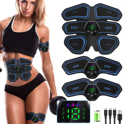 Digital Display EMS Abdominal Muscle Patch