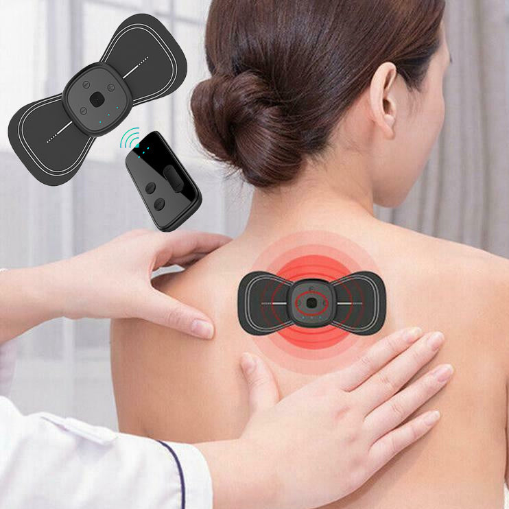 Mini Wireless Electric Neck Massager - 6 Modes