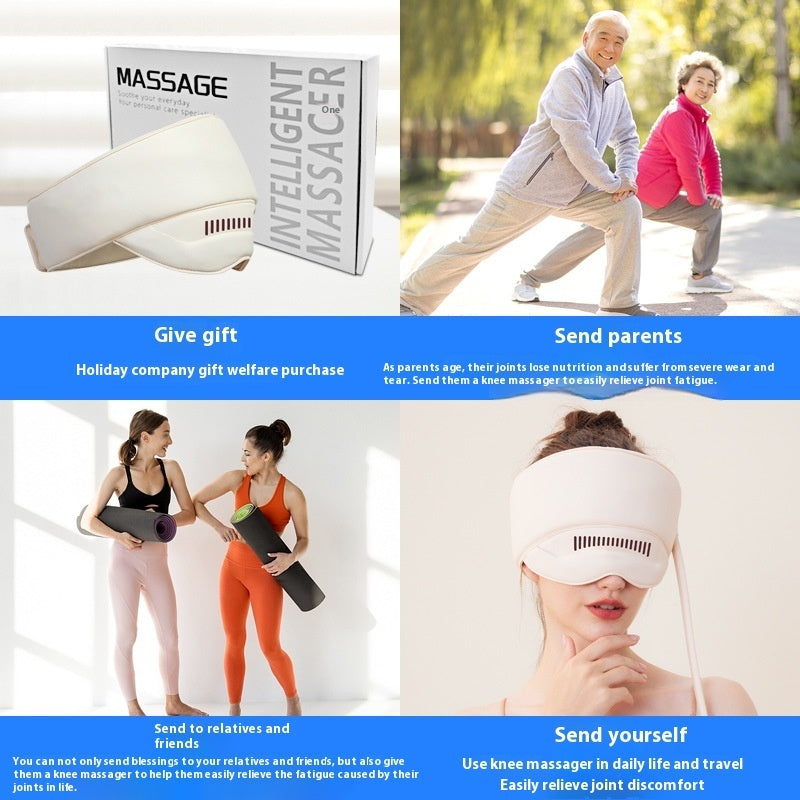 Electric Heating Head & Eye Massager Cap