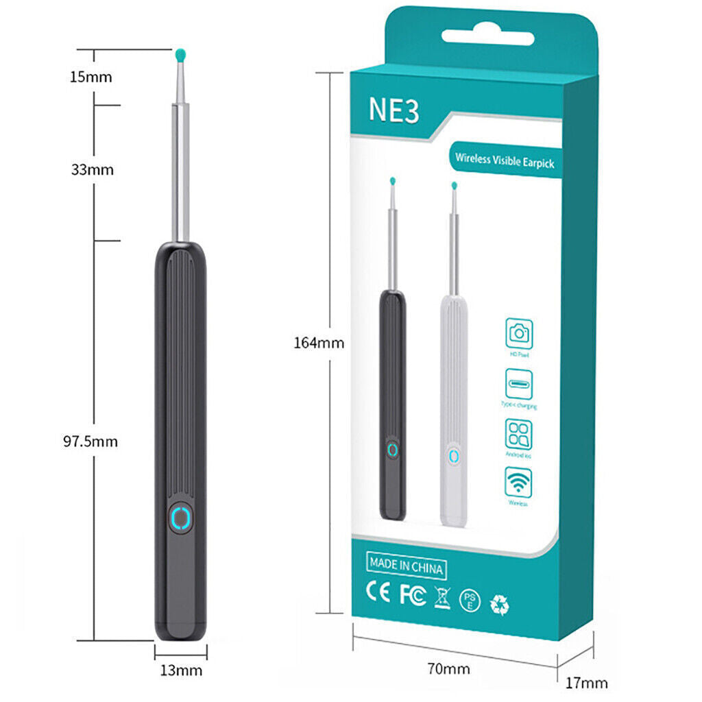 Wireless Ear Wax Removal Tool with Camera & Light